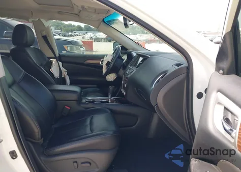 2017 Nissan Pathfinder Platinum из США, поврежденный, VIN 5N1DR2MN6HC675690